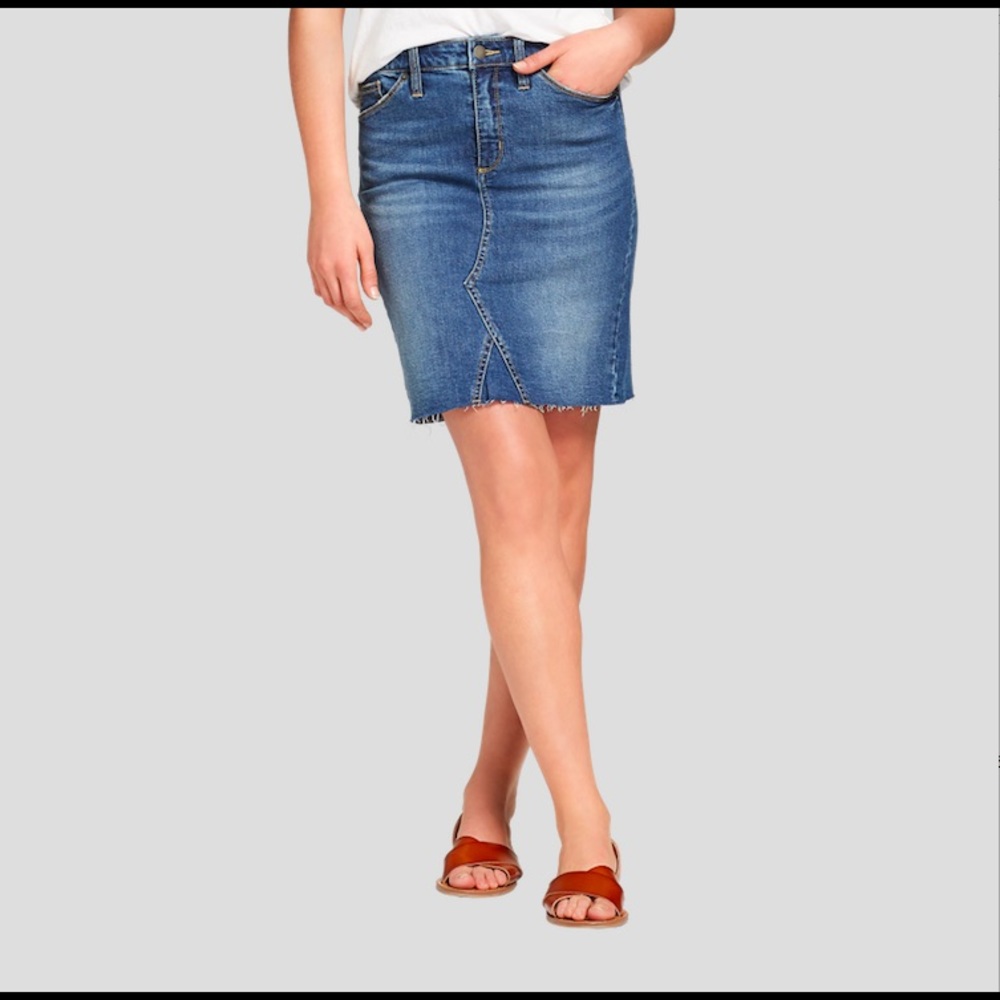 Universal Thread Denim Pencil Skirt Size 6